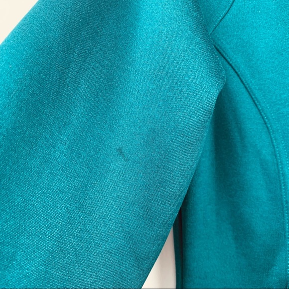 The North Face Teal Green Zip Up Jacket - Picture 4 of 16